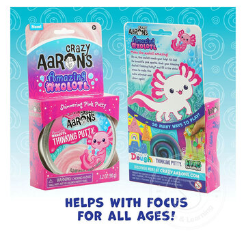 Crazy Aaron's Crazy Aaron's Amazing Axolotl Thinking Putty