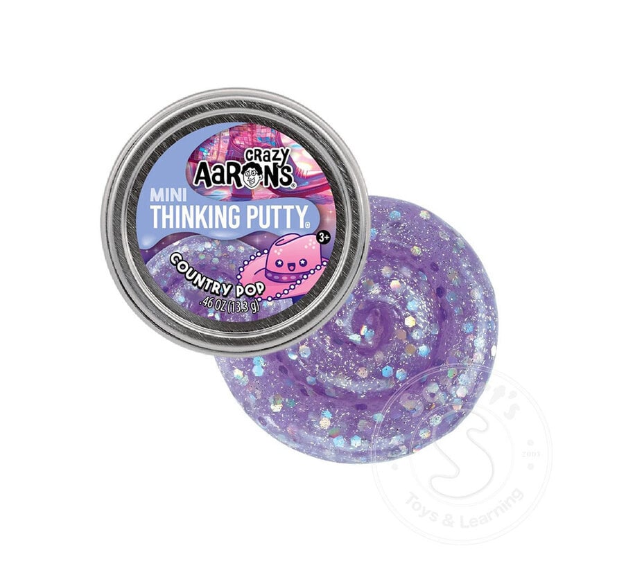 Crazy Aaron's Mini Country Pop Thinking Putty