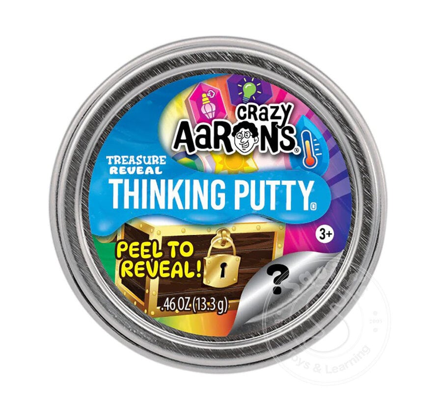 Crazy Aaron's Mini Treasure Reveal  Thinking Putty
