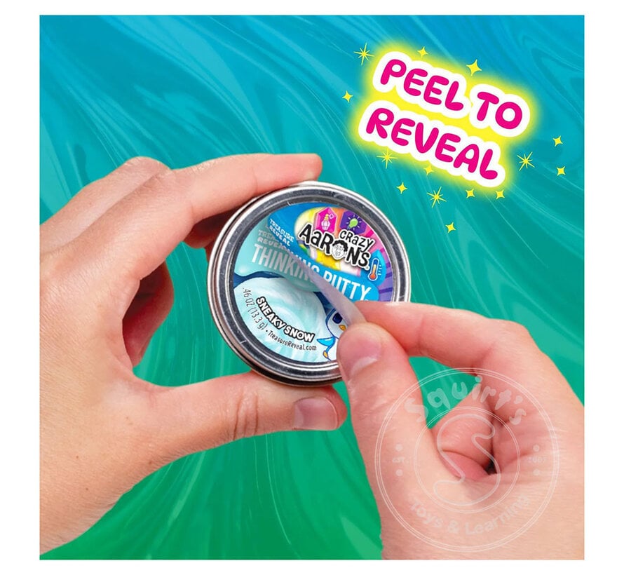 Crazy Aaron's Mini Treasure Reveal  Thinking Putty