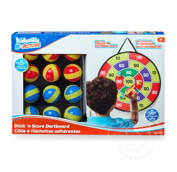 Kidoozie Kidoozie Stick 'N Score Dartboard
