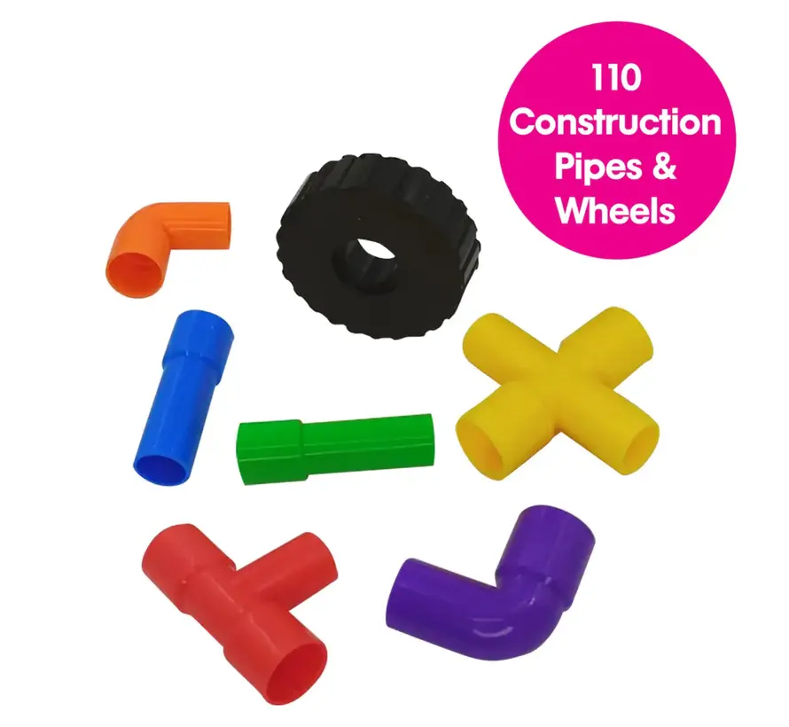 Construction Pipes & Wheels