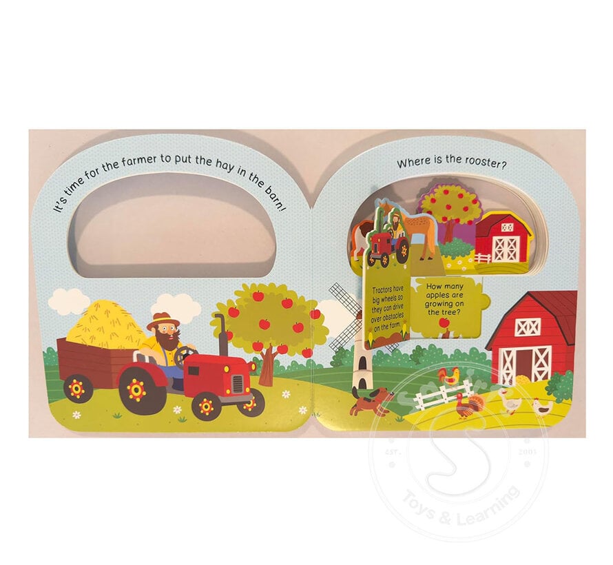 On The Farm - Lift-the-Flap Book