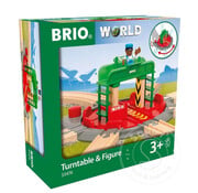 Brio FINAL SALE - Brio Turntable & Figure (Slightly Damaged box)
