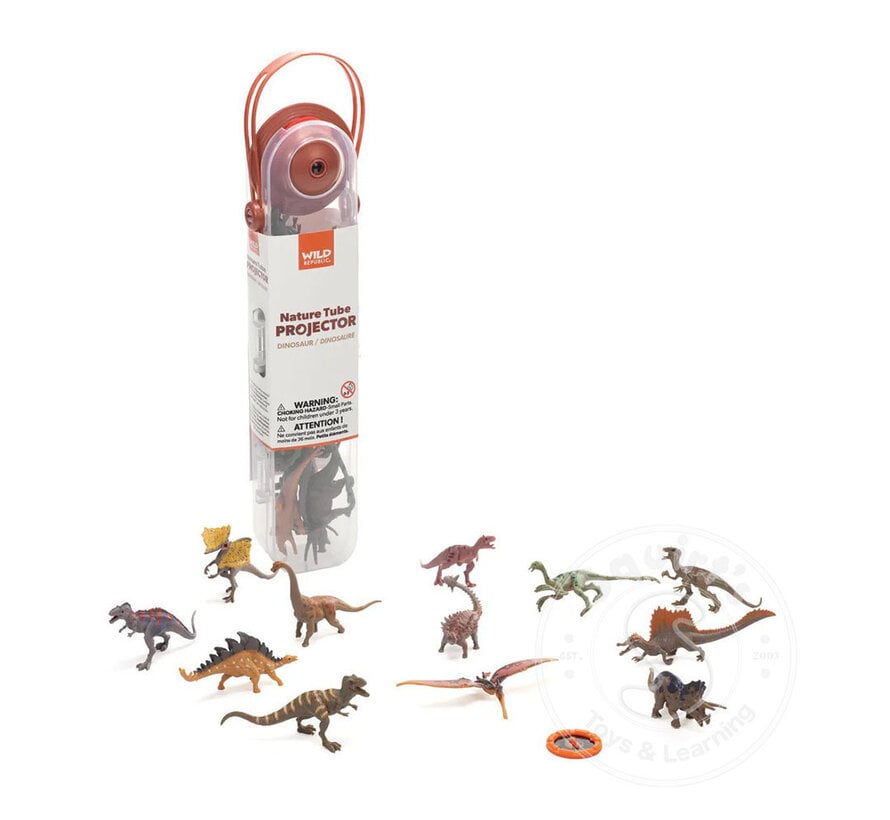 Wild Republic Nature Tube-Projector Dinosaur