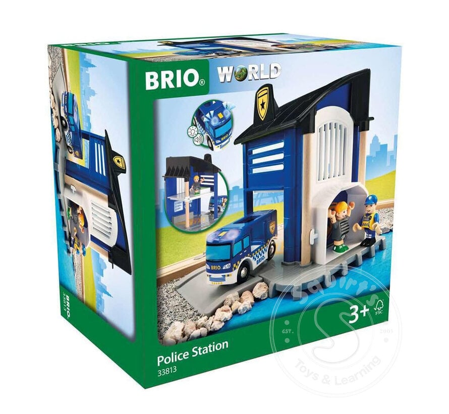Brio Police Station Light & Sound