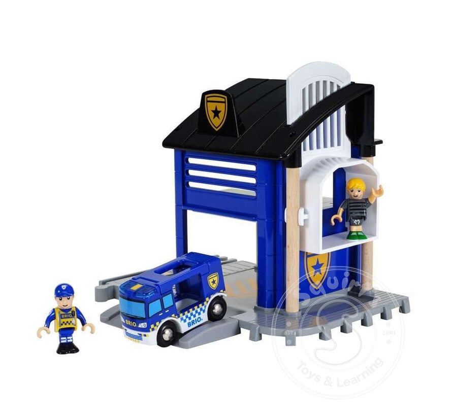 FINAL SALE Brio Police Station Light & Sound (Damaged Box)