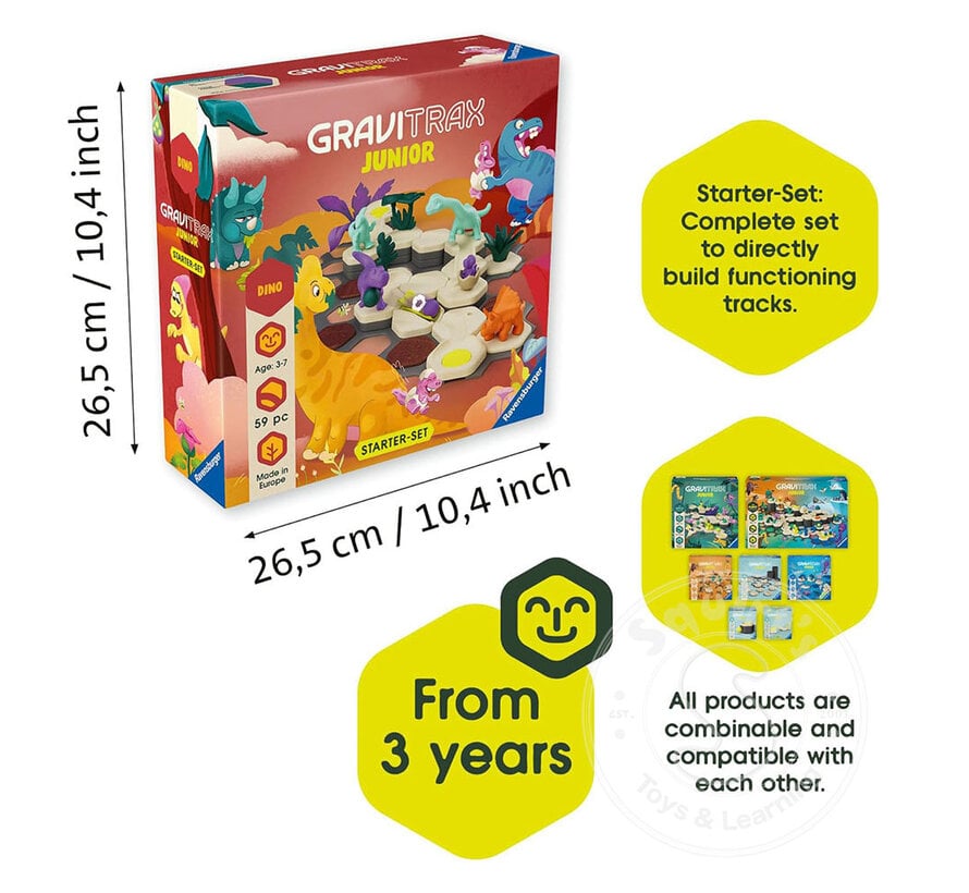FINAL SALE GraviTrax Junior: Dinosaur Starter Set - Small (Damaged Box)