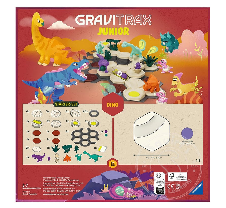 FINAL SALE GraviTrax Junior: Dinosaur Starter Set - Small (Damaged Box)