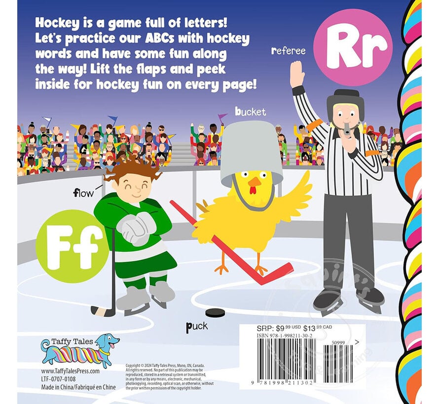 Hockey ABC - Lift-the-Flap Book