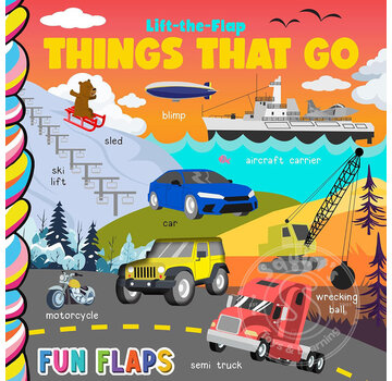 Taffy Tales Things That Go -  Lift-the-Flap Book