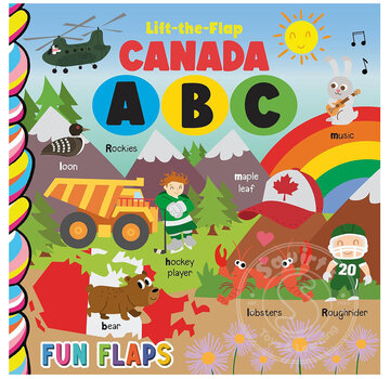 Taffy Tales Canada ABC - Lift-the-Flap Book
