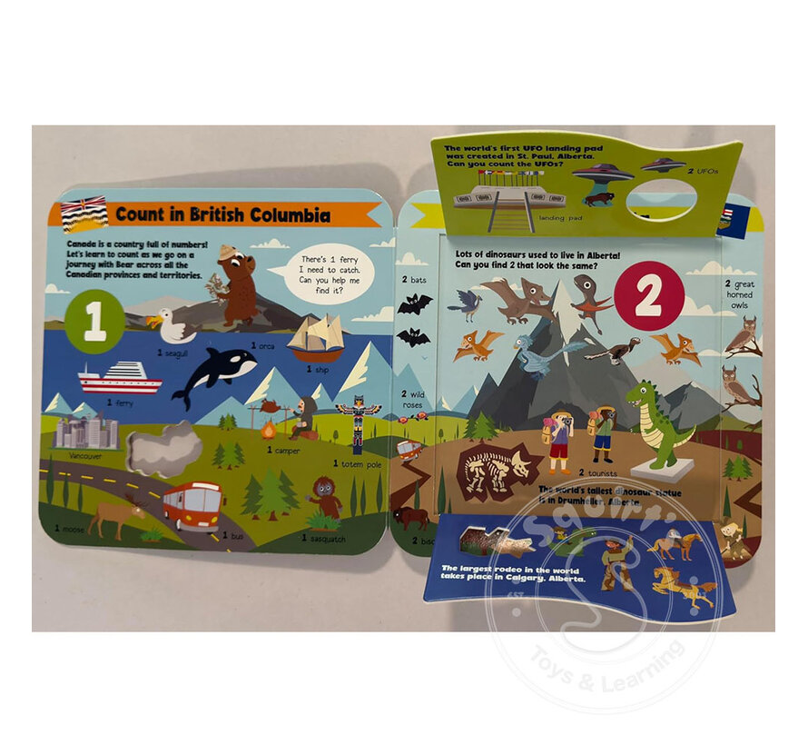 Canada 123 - Lift-the-Flap Book