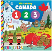 Taffy Tales Canada 123 - Lift-the-Flap Book