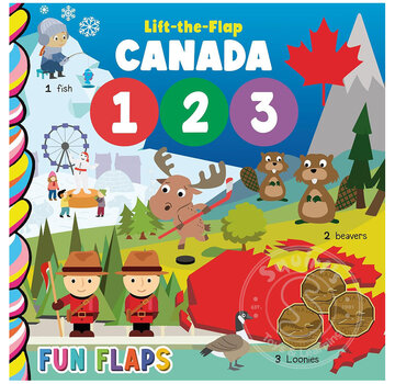 Taffy Tales Canada 123 - Lift-the-Flap Book