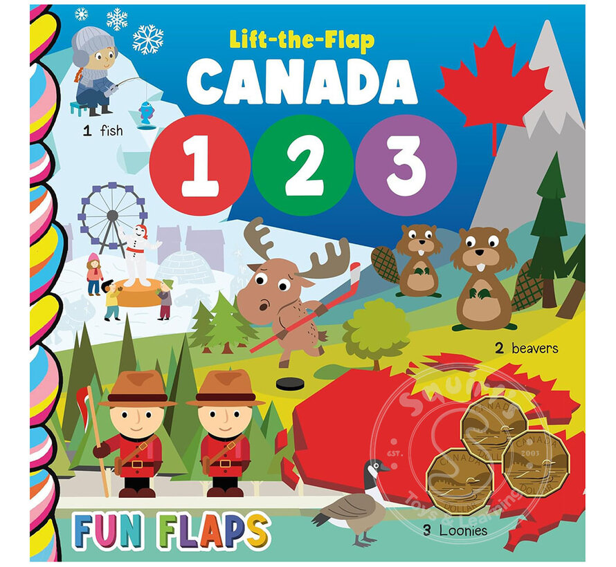 Canada 123 - Lift-the-Flap Book