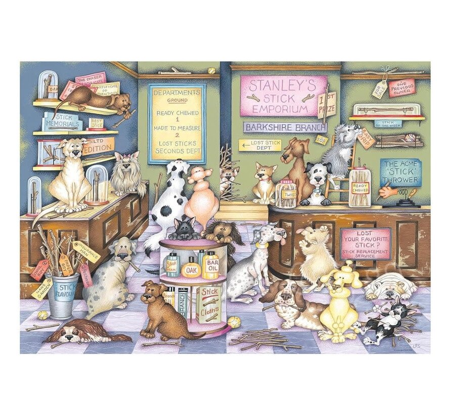 Ravensburger Stanley’s Stick Emporium Puzzle 1000pcs