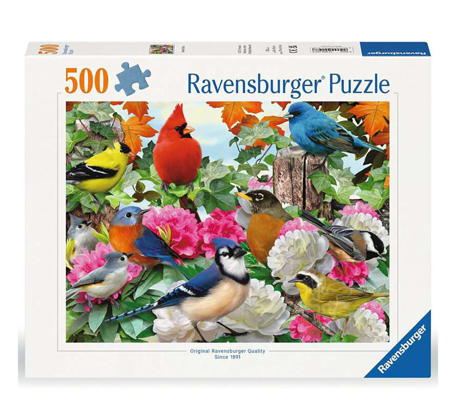 Ravensburger Garden Birds Puzzle 500pcs