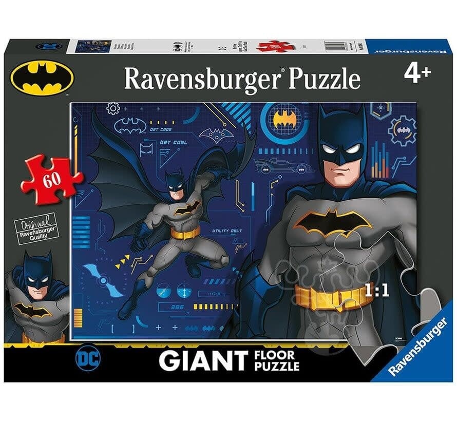FINAL SALE Rav Batman Power Giant Floor Puzzle 60pcs (Broken Box)