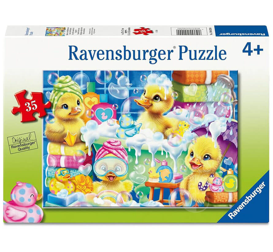 FINAL SALE Rav Scrub a Dub Duckies Puzzle 35pcs (Damaged Box)
