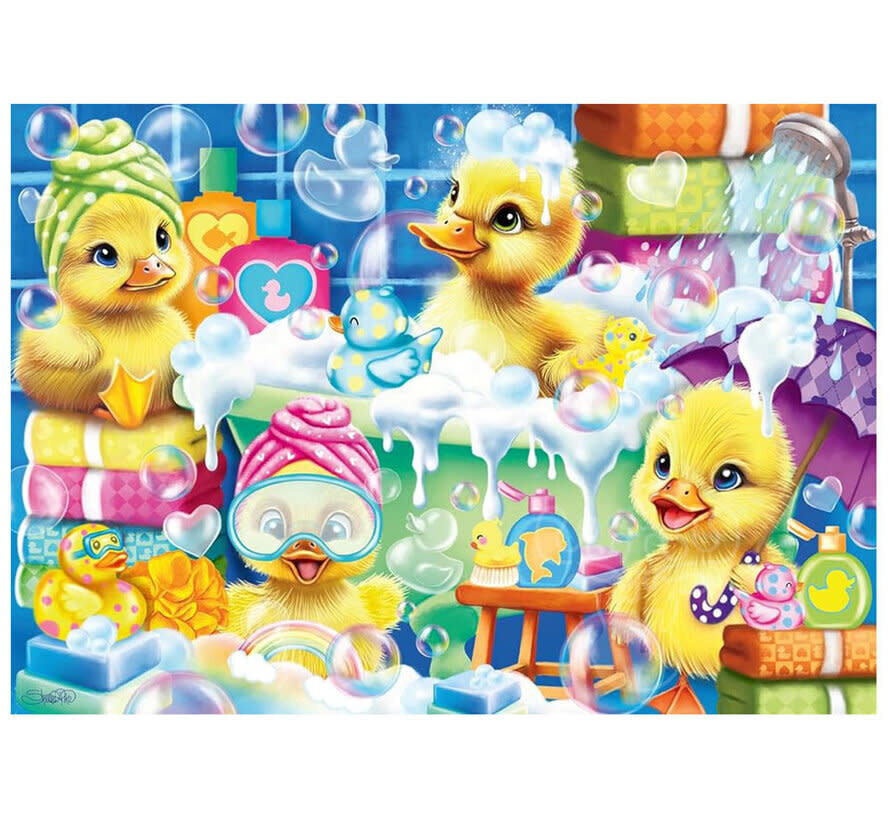FINAL SALE Rav Scrub a Dub Duckies Puzzle 35pcs (Damaged Box)