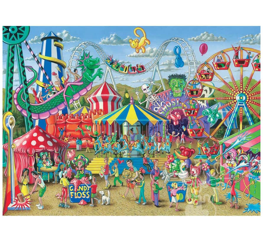 FINAL SALE Rav Fun at the Carnival Puzzle 300pcs (Damaged Box)