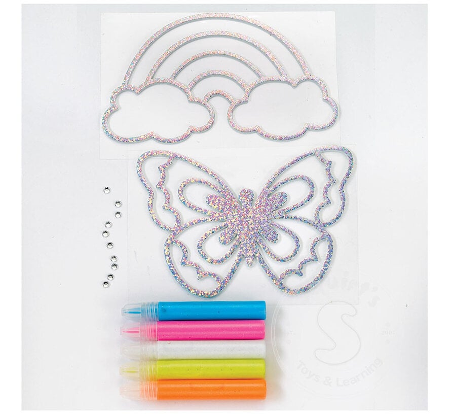 FINAL SALE: Easy Sparkle Window Art - Damaged Box Only