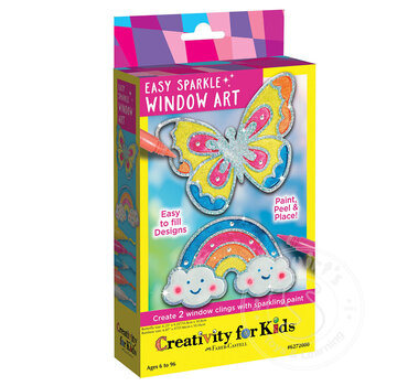 Creativity for Kids FINAL SALE: Easy Sparkle Window Art - Damaged Box Only