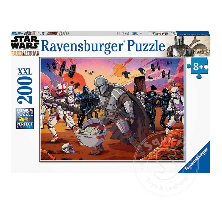 FINAL SALE Rav Star Wars:  Mand. Face-Off Puzzle 200pcs (Damaged Box)