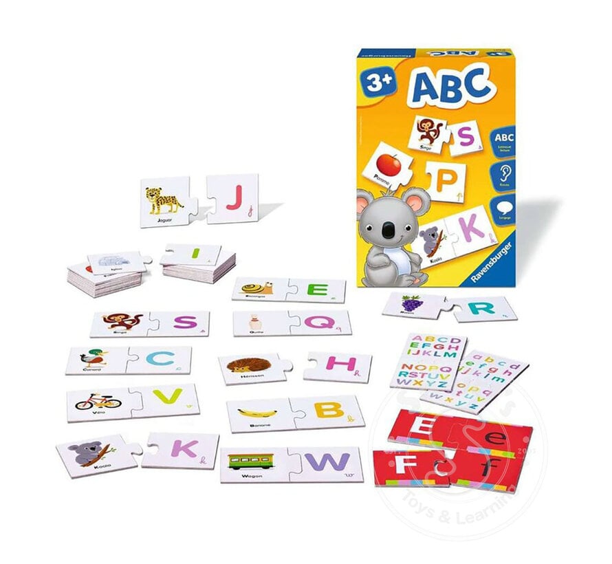 FINAL SALE ABC (l’alphabet francaise) - Damaged Box Only
