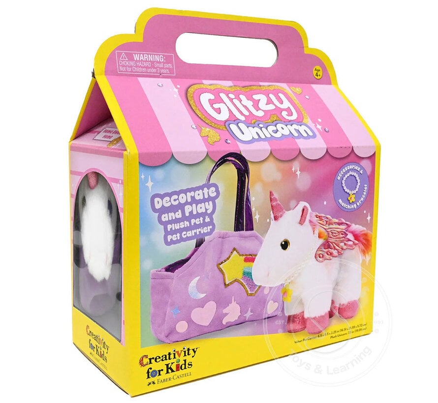 FINAL SALE CFK Glitzy Unicorn - Damaged Box Only