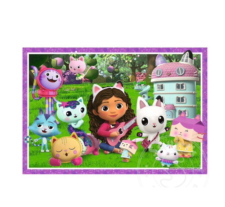 FINAL SALE Rav Gabby's Dollhouse: It's Magical Puzzle 35pcs (Damaged Box)