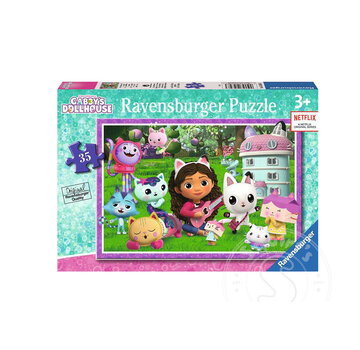 FINAL SALE Rav Gabby's Dollhouse: It's Magical Puzzle 35pcs (Damaged Box)