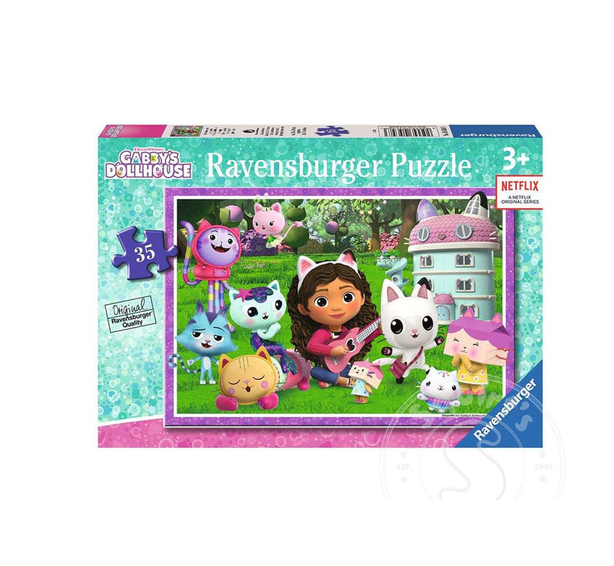FINAL SALE Rav Gabby's Dollhouse: It's Magical Puzzle 35pcs (Damaged Box)