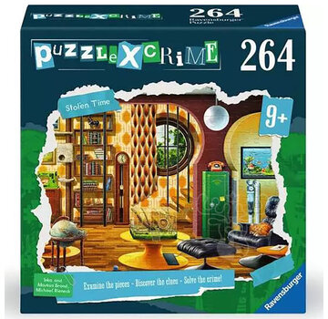 FINAL SALE Rav MYSTERY:  Stolen Time 264 Pc Puzzle Game (Damaged Box)