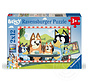 FINAL SALE Rav Bluey Puzzle 2 x 12pcs (Damaged Box)