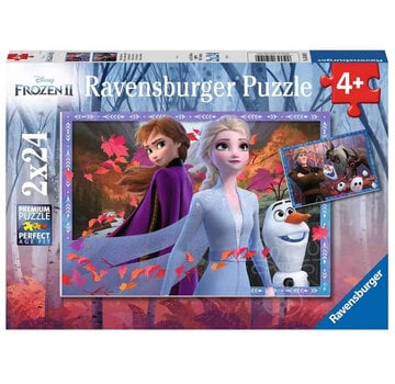 Ravensburger FINAL SALE Rav Frozen II Frosty Puzzle 2 x 24pcs (Damaged Box)