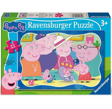Ravensburger FINAL SALE Rav Peppa Pig My Family Puzzle 35pcs (Damaged Box)