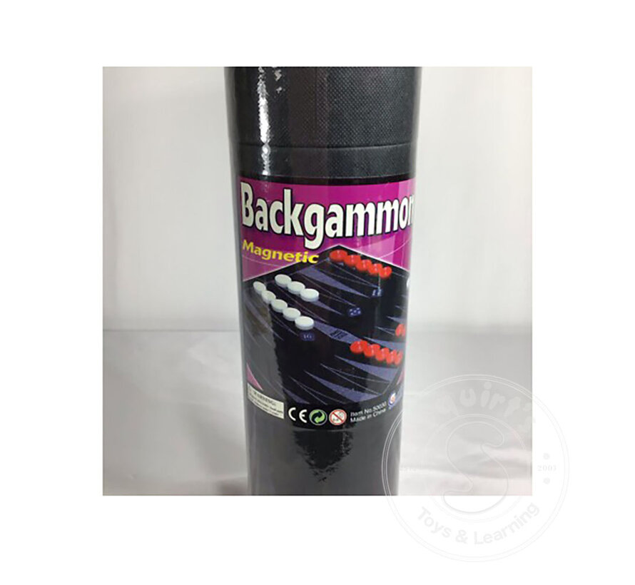 FINAL SALE Magnetic Backgammon in Tube