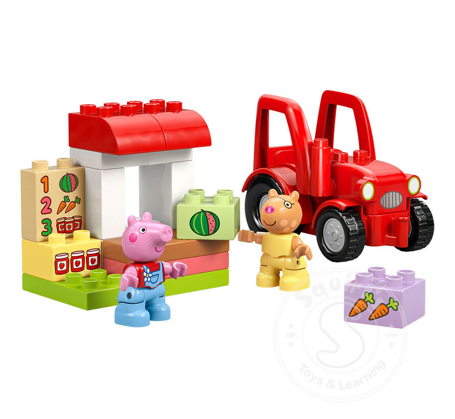 LEGO® DUPLO® Peppa Pig Tractor and Market
