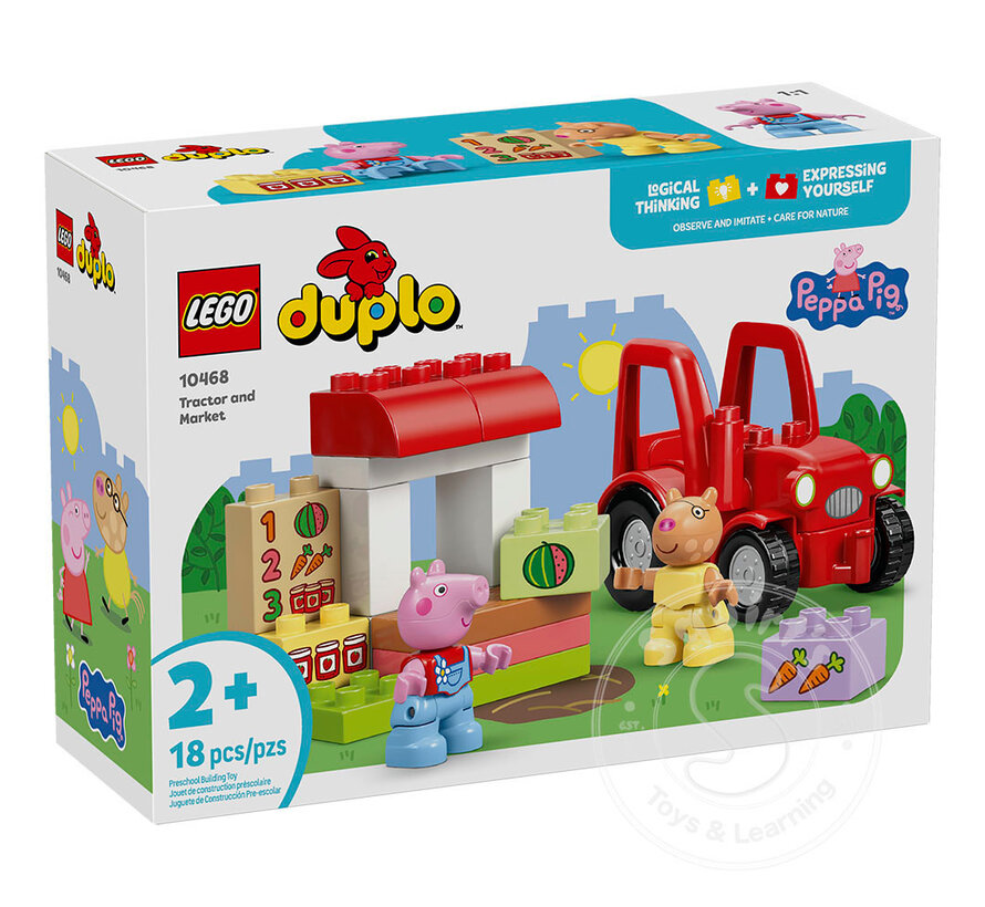 LEGO® DUPLO® Peppa Pig Tractor and Market