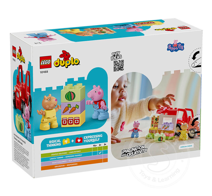 LEGO® DUPLO® Peppa Pig Tractor and Market
