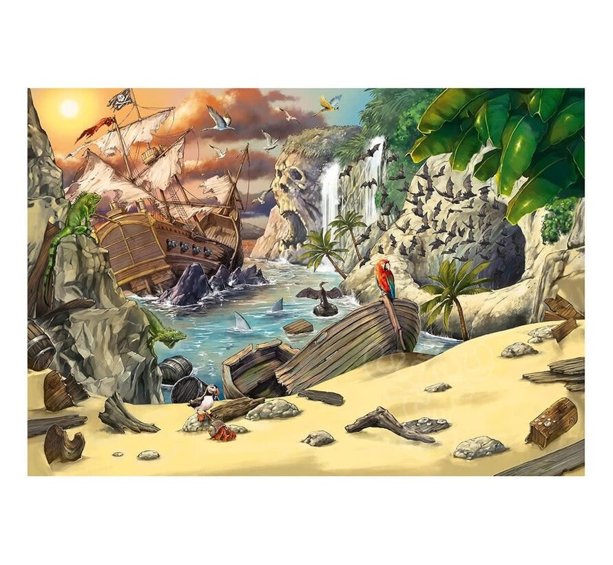 Ravensburger  Pirate’s Peril Escape Puzzle 368pcs