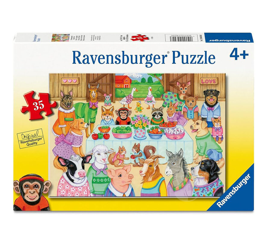 Ravensburger Barn Party Puzzle 35pcs
