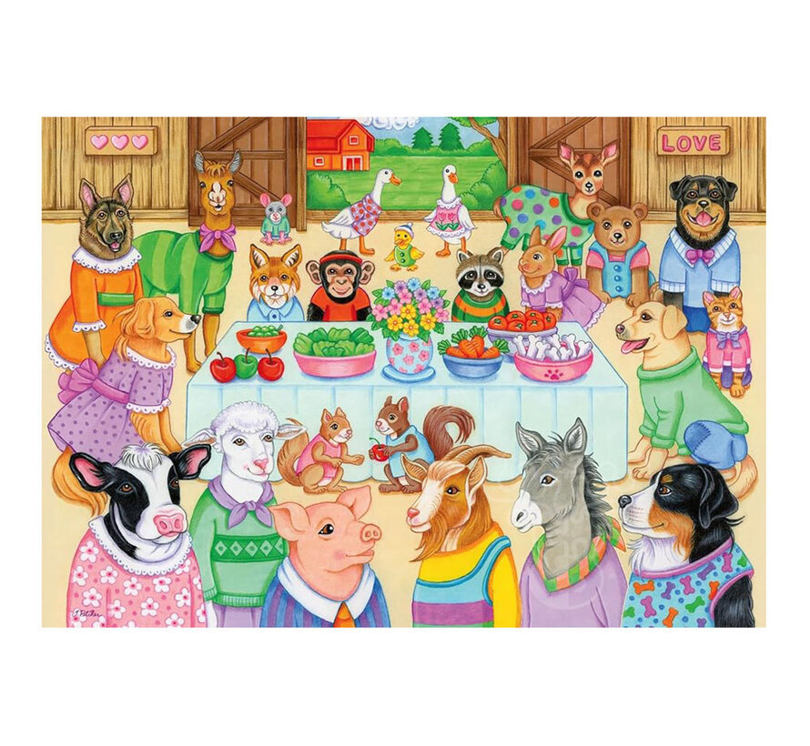 Ravensburger Barn Party Puzzle 35pcs
