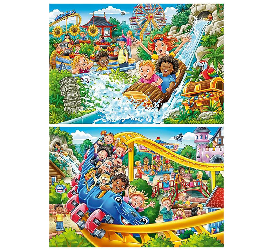 Ravensburger Amusement Park Puzzle 2 x 24pcs