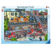 Ravensburger Ravensburger Firetruck Rescue Tray Puzzle 48pcs