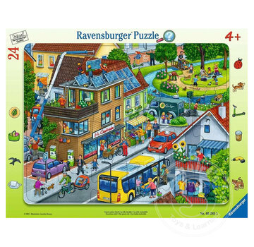 Ravensburger Ravensburger Our Green City Tray Puzzle 24pcs