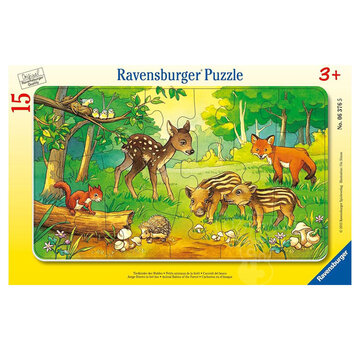 Ravensburger Ravensburger Baby Animals in the Meadow Tray Puzzle 15pcs
