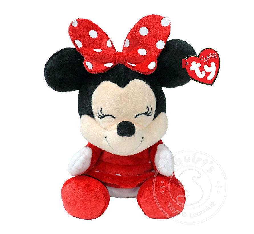 TY Beanie Babies Floppy Minnie Mouse Reg